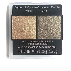 MARY KAY FOIL EYE SHADOW DUO IN COPPER AND PYRITE